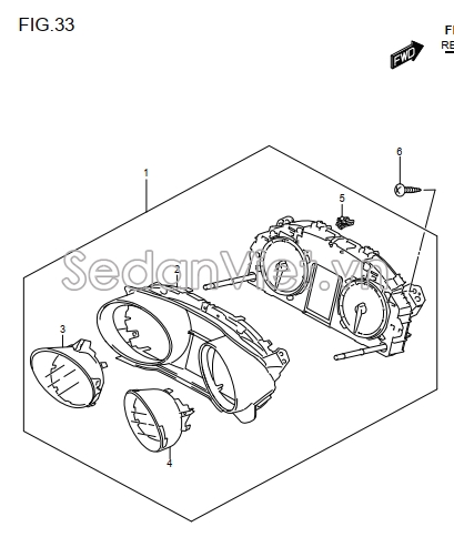 Mặt kính đồng hồ 3411252R00000