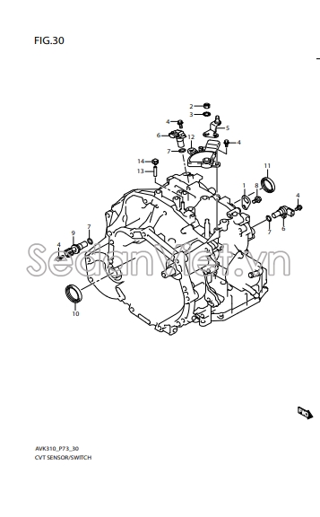 Cần chuyển số 2597084MR0000