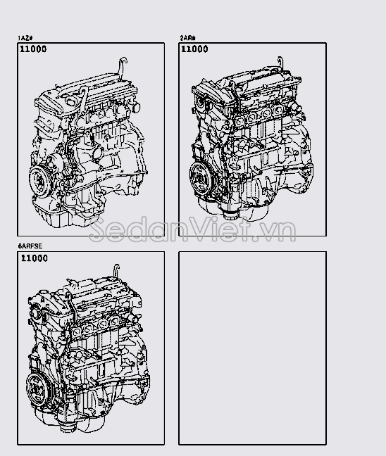 Động cơ tổng thành 1900036391