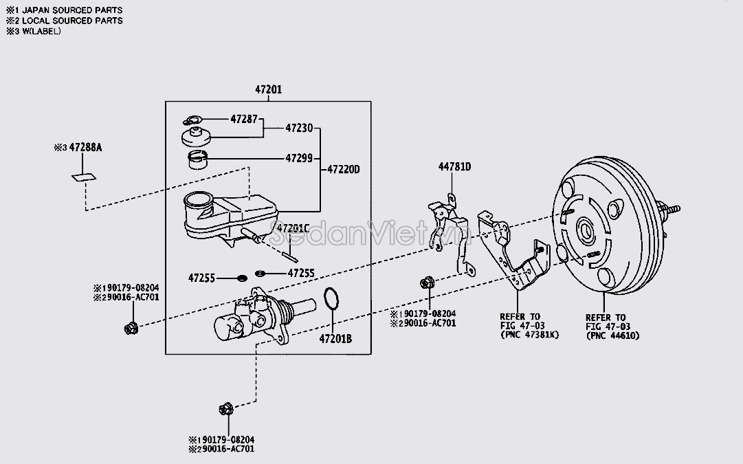 Bình dầu phanh 472200K180