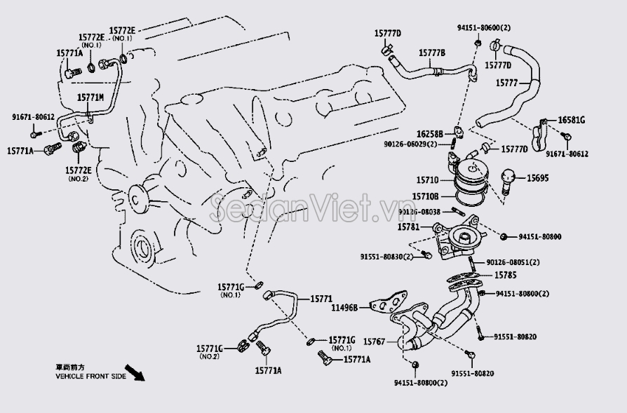 Két làm mát turbo 1571031030