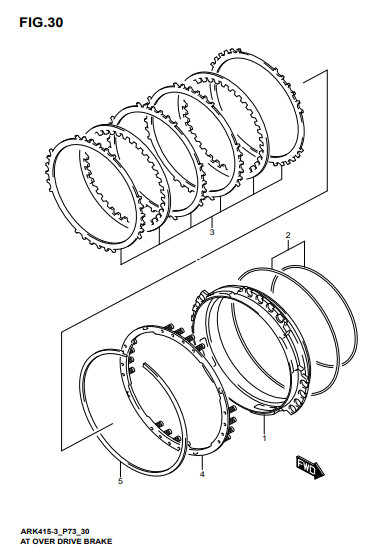 Pitson phanh số 2677177M10000