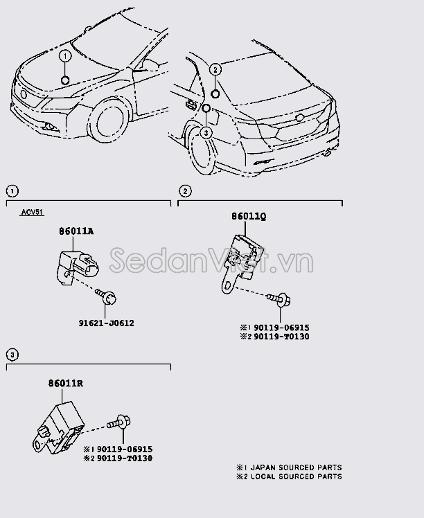 Thiết bị bán dẫn hỗ trợ đài Radio và âm thanh Toyota Corolla Altis 2014