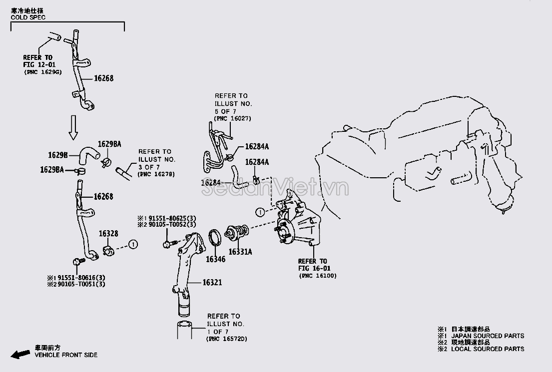 Van hằng nhiệt 163210E010