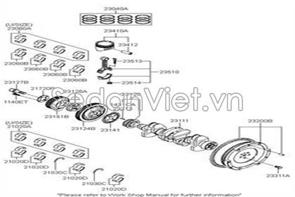 Puly điều hòa 2315102570