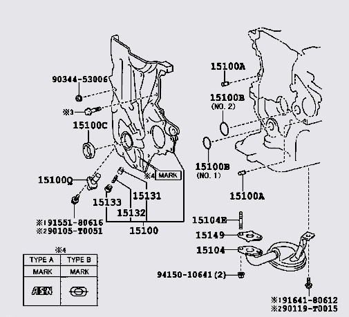 Phớt đầu trục cơ 9031125032