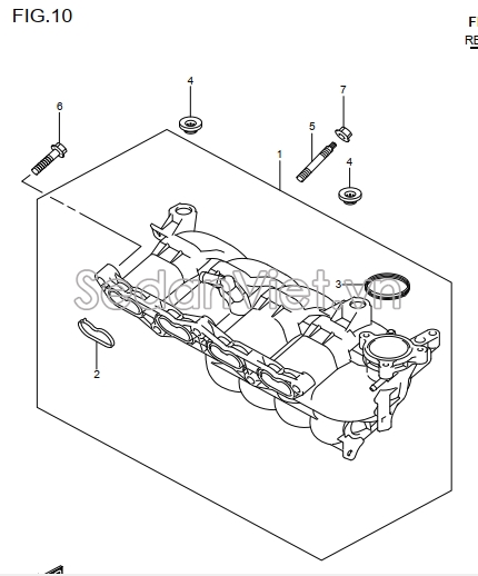 Gioăng cổ hút 1311868P00000