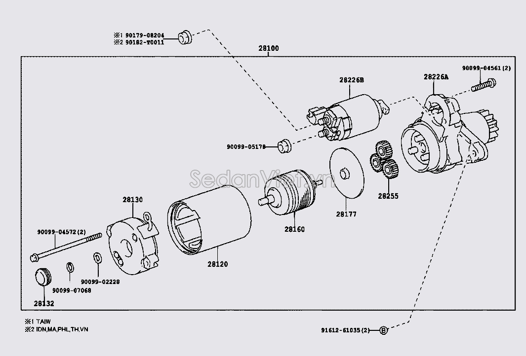 Roto máy đề 2816028040