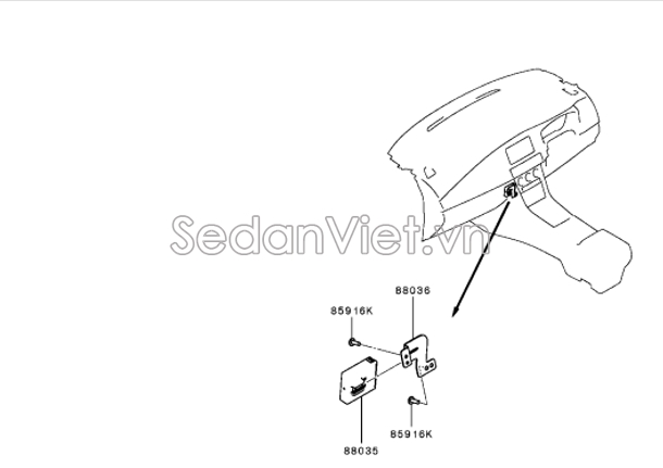 Giá bắt Bộ điều khiển hệ thống chuyển đổi tín hiệu 8670A184