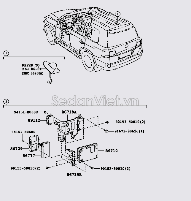 Hộp điều khiển điện thoại 867100W100