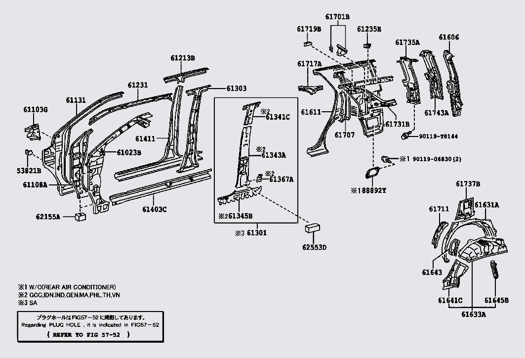 Tôn trụ trong lớp 612100K011