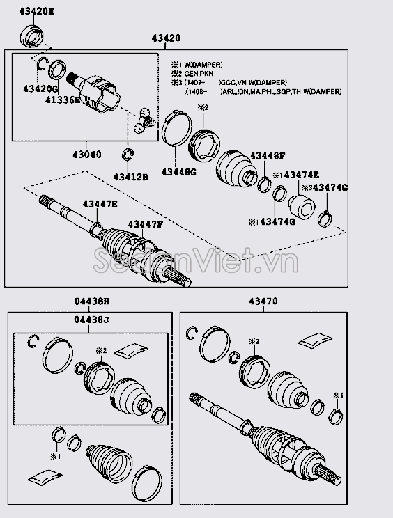 Phớt láp 9031135068