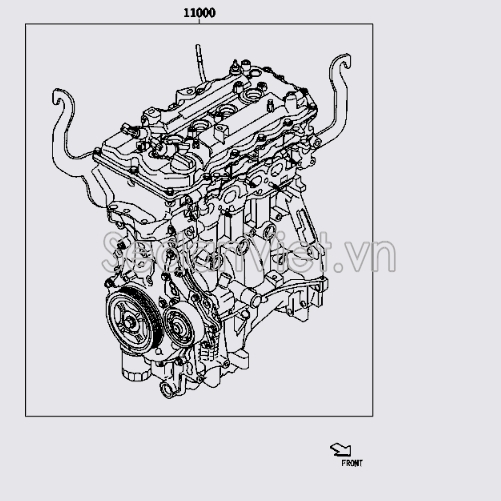 Động cơ tổng thành 19000BZC11