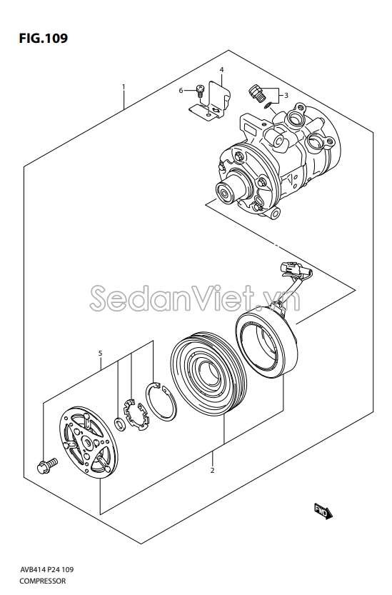 Bôn từ 9521077MA1000