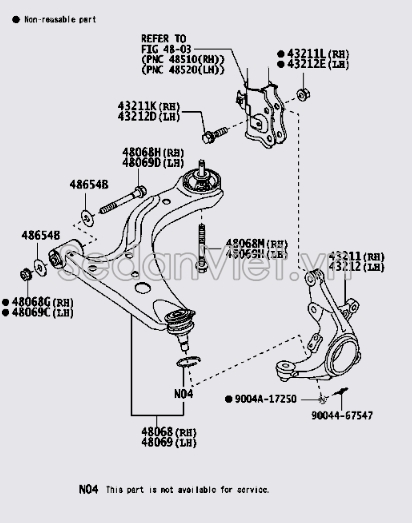 Ngỗng may ơ 43212BZ380