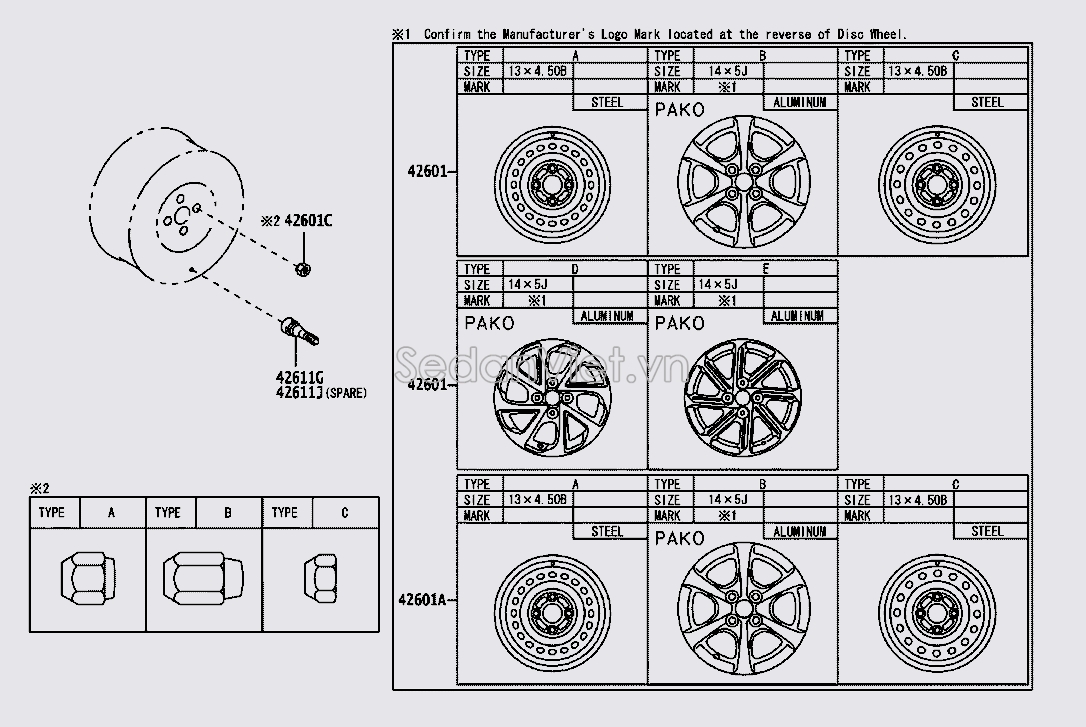 Ecu tắc kê 9004A94124