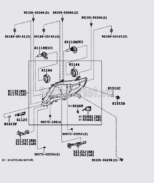 Bóng đèn 12V5W 9098111069