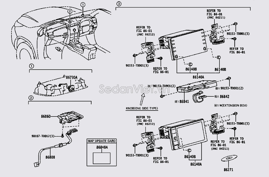 Ăng teng Navigatio 868600K040