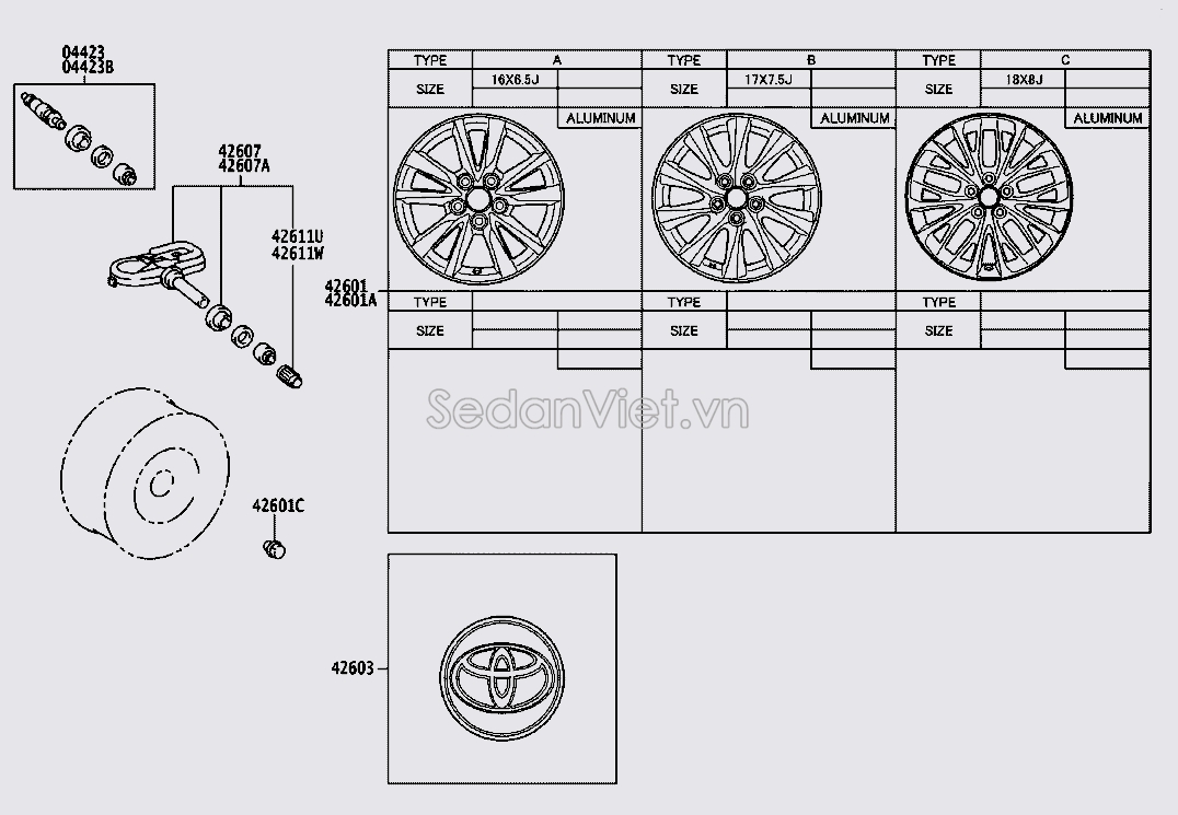 Cảm biến áp suất lốp 4260760010