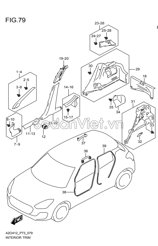 Ống trụ C 7614052R105PK