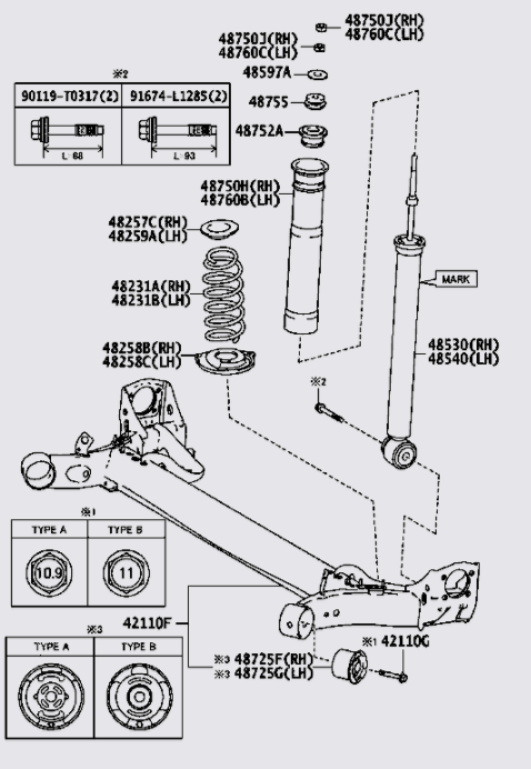 Giảm xóc sau 485300D570