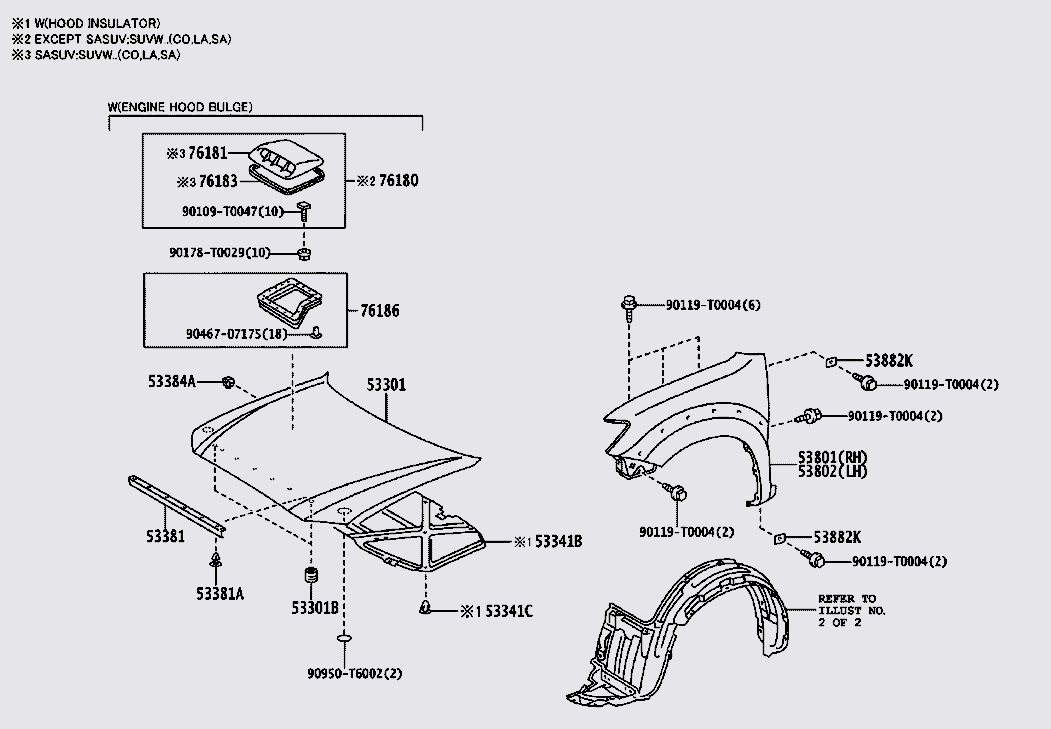 Nẹp mạ capo 533810K010