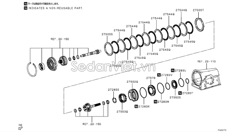 Piston phanh 2742A019