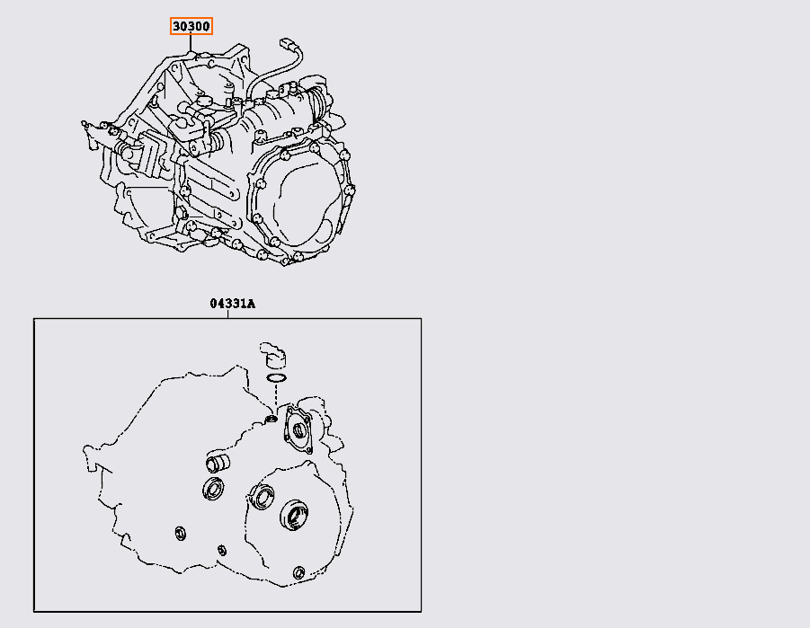 Hộp số tổng thành 303000D281