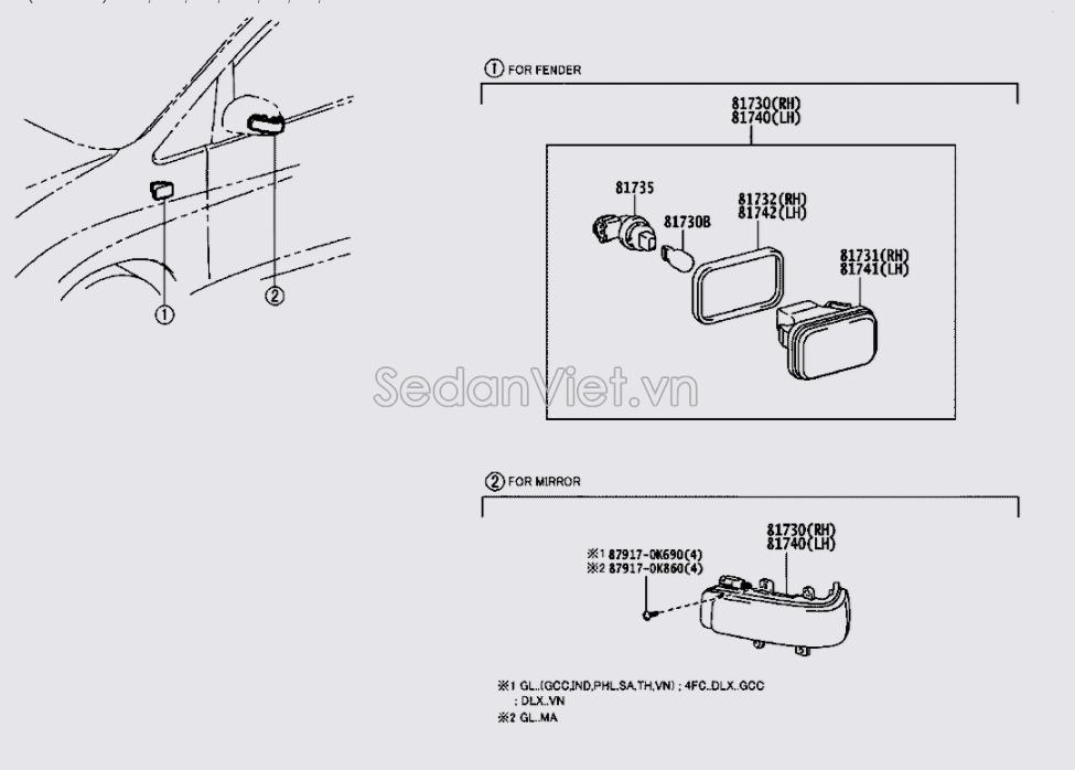 Bóng đèn 12V5W 9098115012