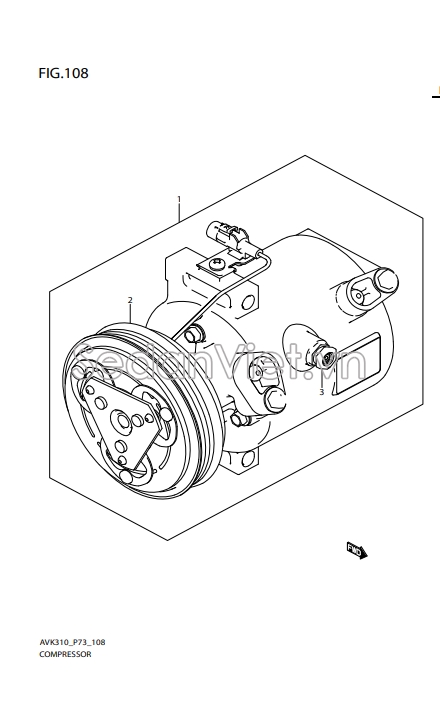 Bộ đầu lốc 9521076M00000