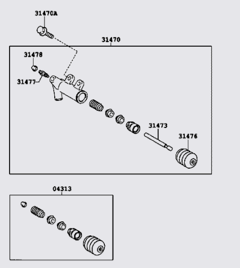 Tổng côn 314700D070