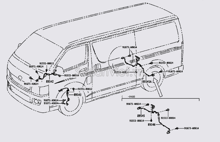 Cảm biến ABS 8954226160