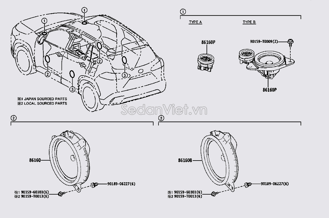 Loa treble 8616002A80