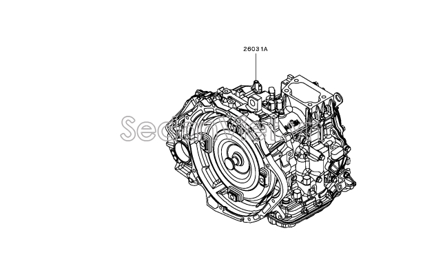 Hộp số tổng thành Mitsubishi Xpander 2020-2022