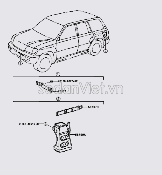 Giá đỡ đồ cứu hộ 5870960040