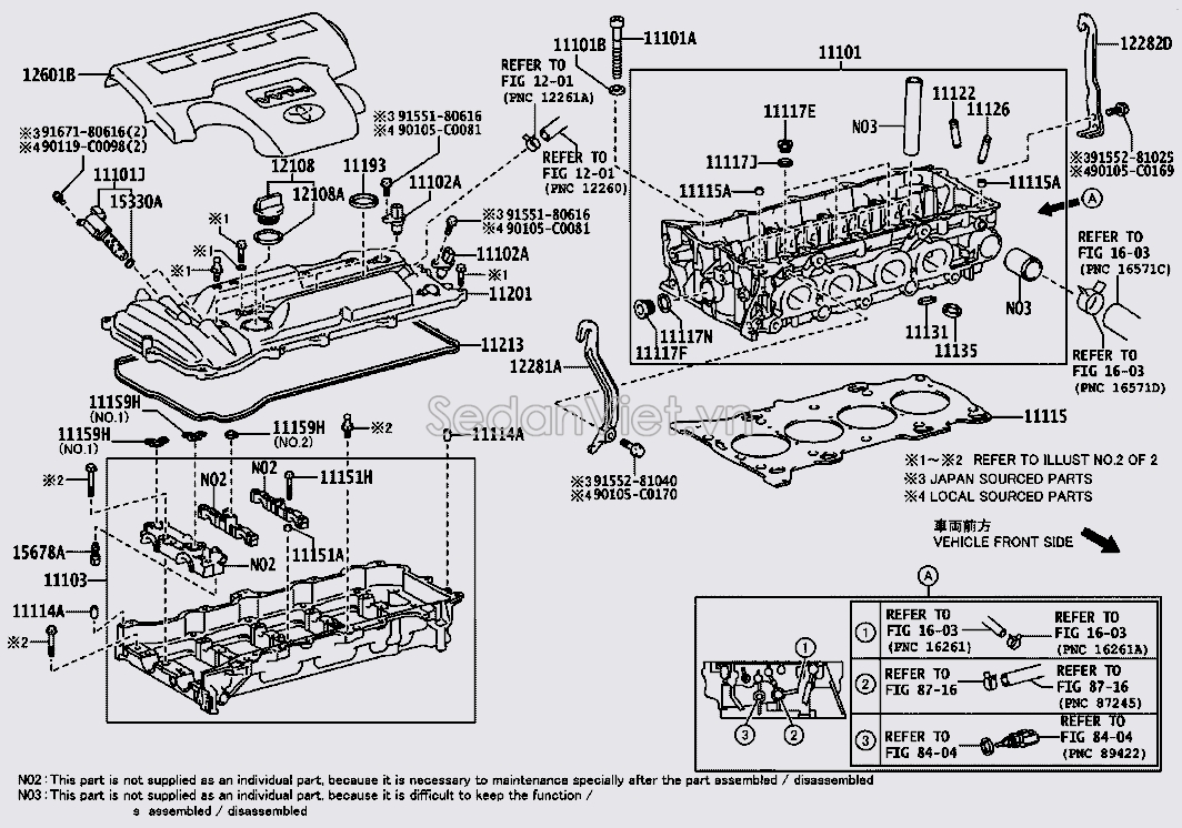 Ốc mặt máy 9091002164