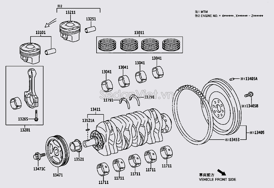 Piston COS 0 131010Y120