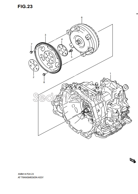 Hộp số tự động 2000279M10000