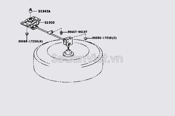 Treo lốp dự phòng 5190008040