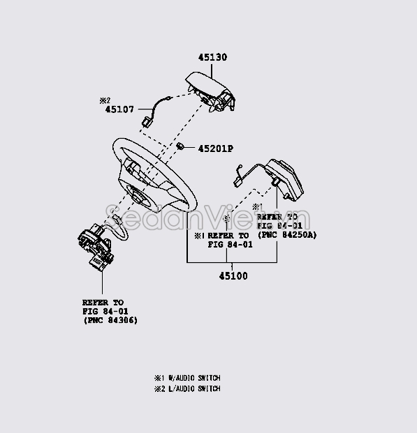 Vô lăng 45102BZ730B1