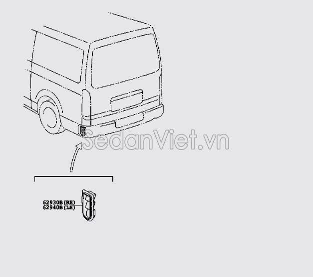 Lỗ thoát khí mùi trong xe 6293052030